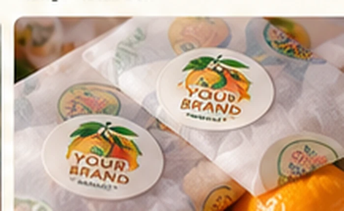 Illustrative mockup: Stickers & Wrap